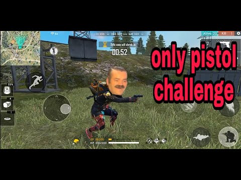Only pistol challenge || Garena free fire