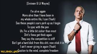 Eminem - No Love ft. Lil Wayne (Lyrics)