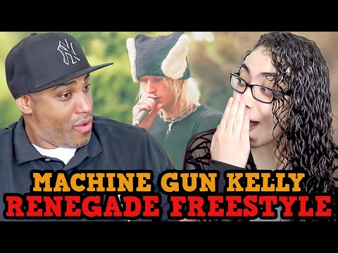 MY DAD REACTS TO Machine Gun Kelly - Renegade Freestyle REACTION