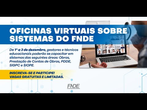 Prestação de Contas SIGPC - Oficina Virtual FNDE