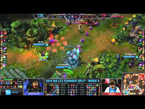 COL vs C9 - 2014 NA LCS Summer W6D1
