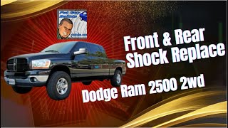 How To: Dodge Ram 2500 2wd Front & Rear Shock Replacement Step-by-Step Fat Guy Builds