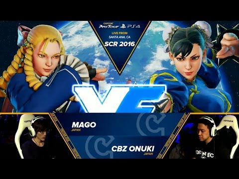 Mago (Karin) vs Onuki (Chun-Li) - SoCal Regionals 2016 - Top 8