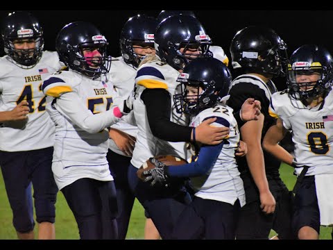 Rosemount Irish, 8th Football Green vs Burnsville 09/27/2022