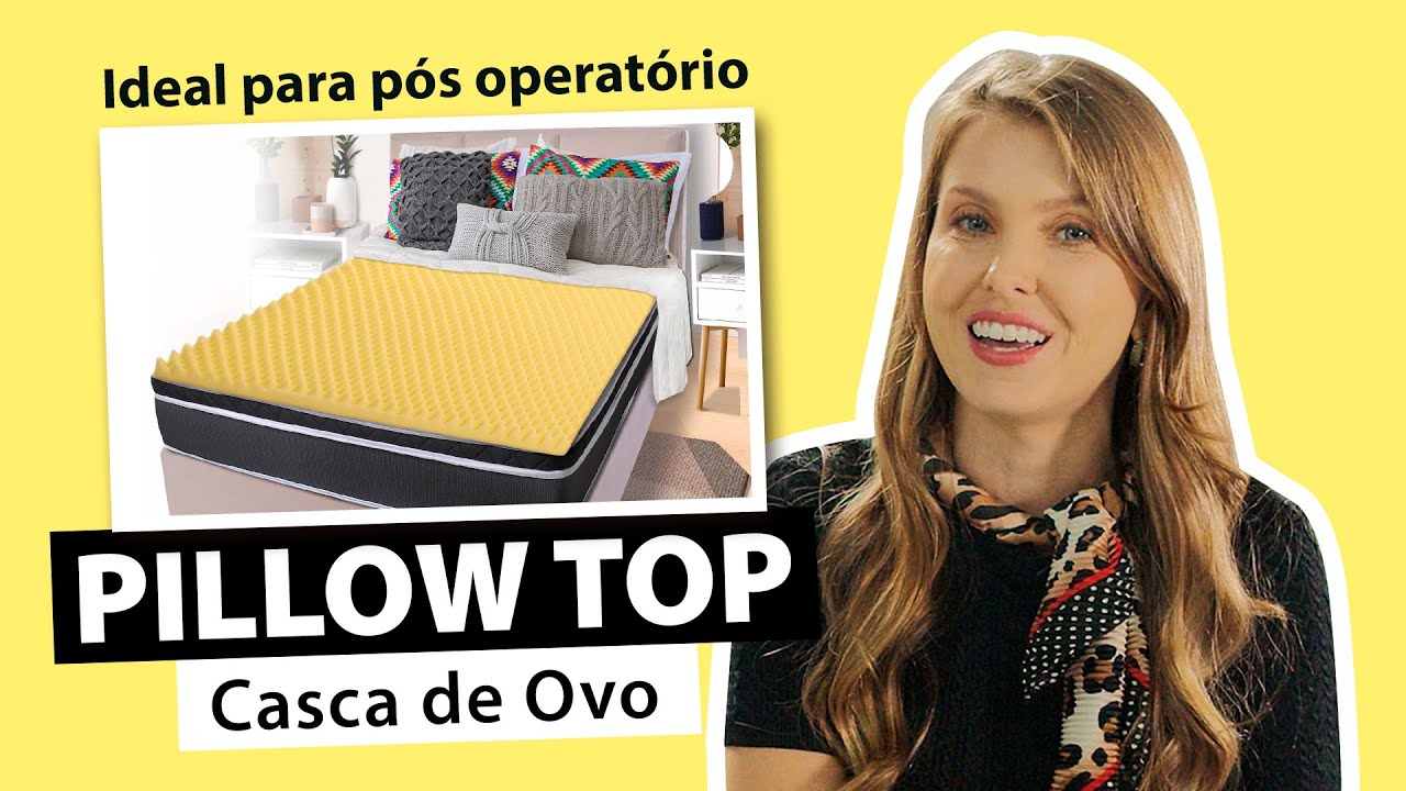 Watch Now Pillow Top colchonete Casca de Ovo: Ideal para pós operatório, colchão duro e muito mais! Pillow Top colchonete Casca de Ovo: Ideal para pós operatório, colchão duro e muito mais!