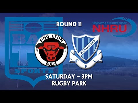2018 NHRU Round 11 Premier 1 -Singleton Bulls v Wanderers