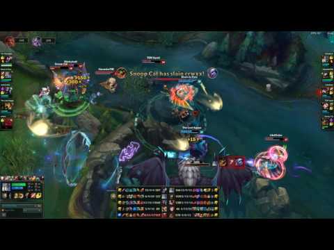 When a 6 Item Tank Galio Enters the Team Fight