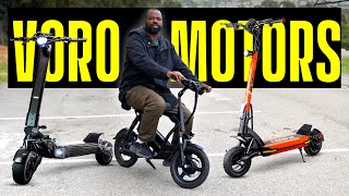 Voro Motors Electric Scooter Lineup - Speed, Power, and Style!