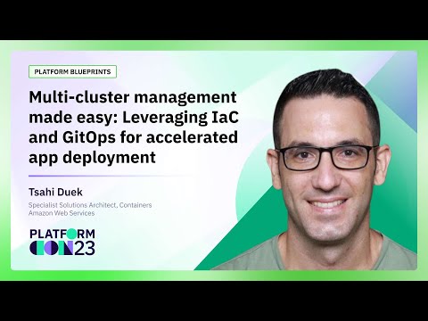 Multi-cluster management made easy: Leveraging IaC and GitOps for accelerated app deployment