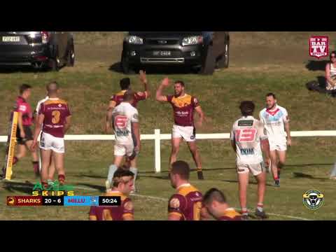 2018 Group 7 RL 1st Grade Round 14 Highlights - Shellharbour Sharks vs MU Bulldogs