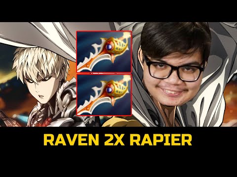 ONLY WAY TO WIN THE GAME - FNATIC.RAVEN 2X RAPIER DOTA 2