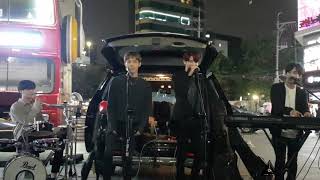 180920 The rose busking 놓지 못하게 + baby + take me down
