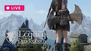 【SkyrimSE LotD編54】原点回帰のゴシックロリータでLegacy of the Dragonborn  [Live #168]