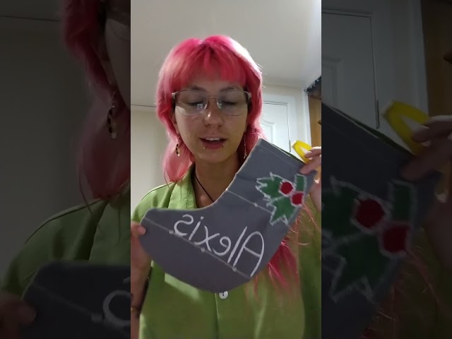Vídeo relacionado con XAGMODSHN Calcetines altos de Navidad para mujer, a rayas, cómodos, de punto, para cosplay, Calcetines infantiles rojos, Altoa única