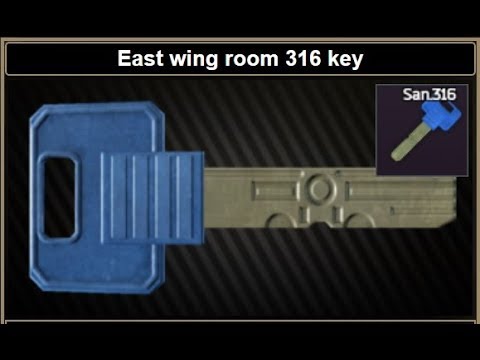 Escape From Tarkov   San  316 East Wing KLUCZ