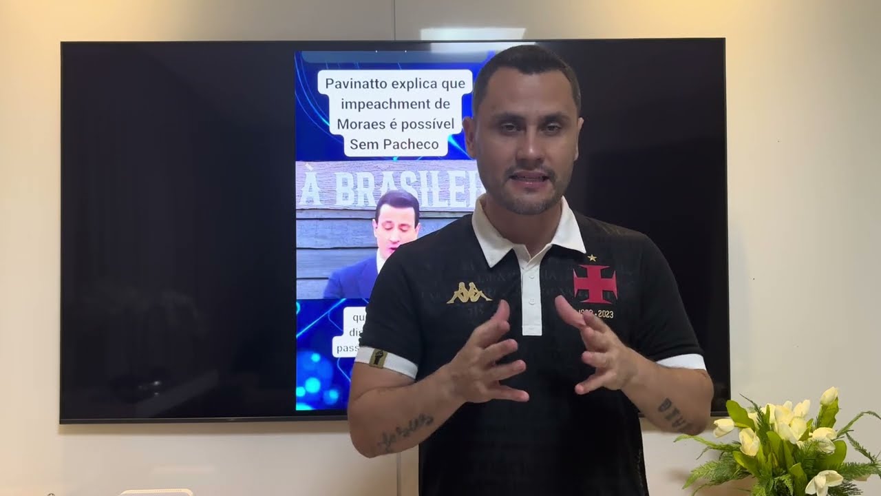 Pacheco não tem poder de barrar um pedido de impeachment de Moraes! Vou pra cima.