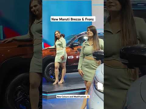 New Maruti Brezza | New Maruti Fronx at Bharat Mobility Auto expo 2025 #autoexpo2025 #brezza #fronx