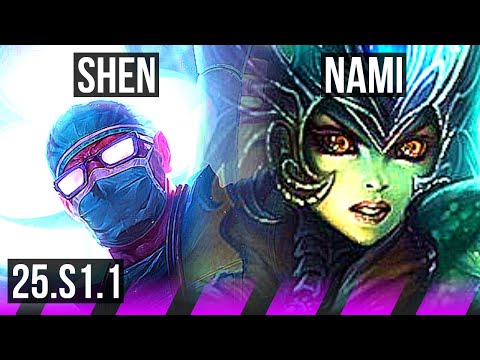 SHEN & Ezreal vs NAMI & Viktor (SUP) | BR Challenger | 25.S1.1