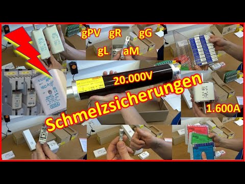 #97 - Alle Schmelzsicherungen für die Photovoltaik Betriebsführung - Typen, Baugrößen und Einsatzort