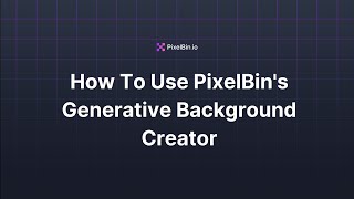 How To Use PixelBin's Generative Background Creator