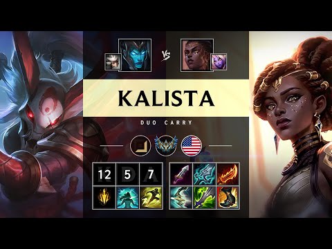 Kalista ADC vs Mel - NA Challenger Patch 25.20