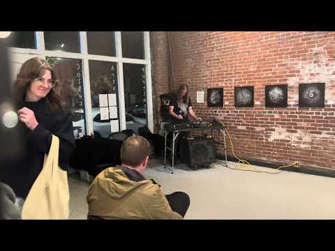 Daniel Menche performs at Portland Arts Collective Nov 1, 2025.