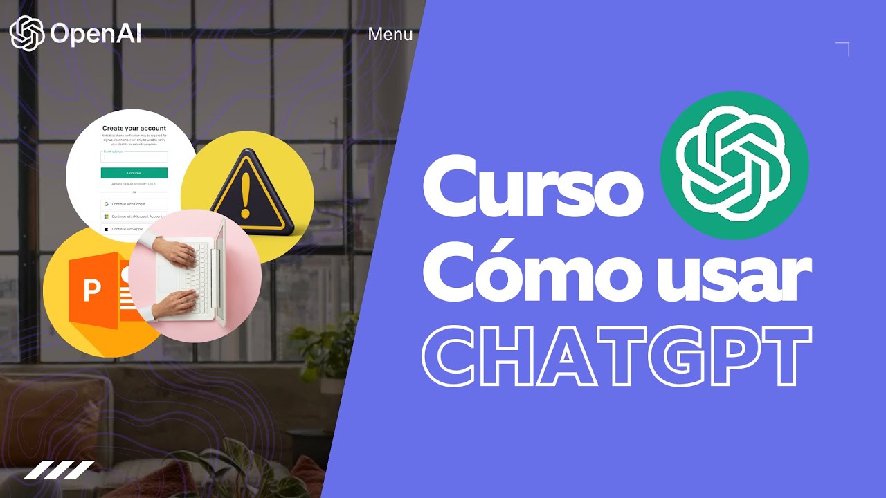 Curso Cómo Usar ChatGPT | Tutorial fácil para principiantes