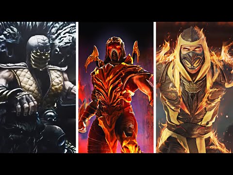 ALL SCORPION ENDINGS (2008-2023) - Mortal Kombat