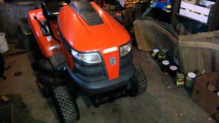 Husqvarna CTH 150 Kawasaki FH430v engine. FIRST START AFTER OIL CHANGE Husqvarna CTH 150 Kawasaki FH430v engine. FIRST START AFTER OIL CHANGE
