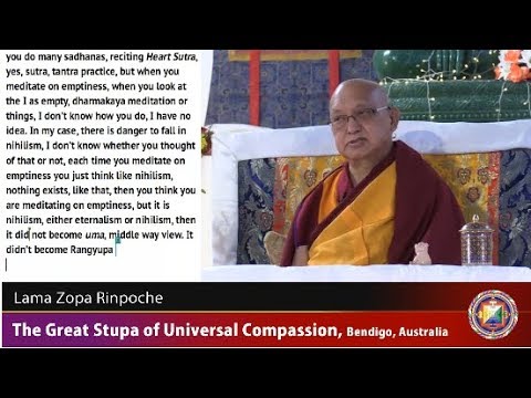 20180429 1600 LZR GSUC Bendigo - Why purify obscurations. Most important practice is the good heart