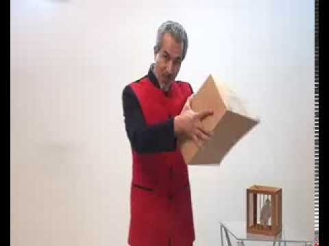 Appearing Three Dove Cages from Empty Paper Bag (Tora magic) www.toramagic.com