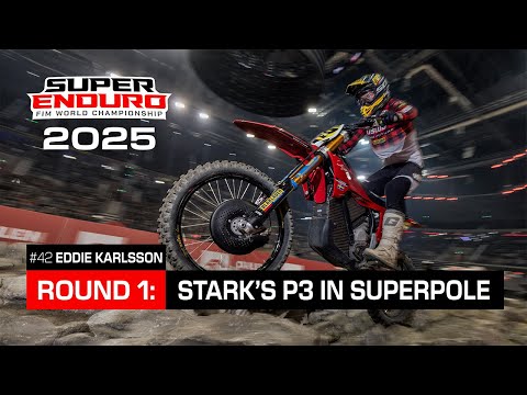 SuperEnduro 2025 – World's first SuperPole on the Stark Varg – Eddie Karlsson's P3 – GP of Poland 1
