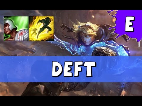 EDG Deft as Ezreal vs Miss Fortune - HIGHLIGHTS - League of Legends