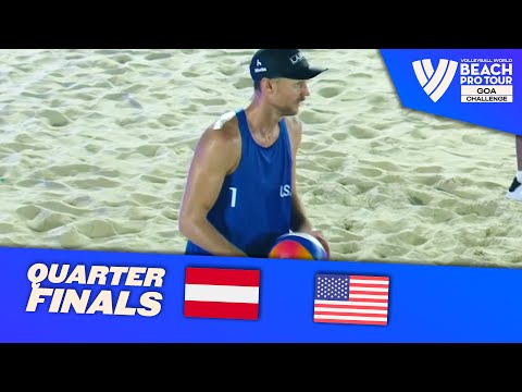 Seidl, R./Pristauz vs. Schalk/Bourne - Quarter Finals Highlights Goa 2023 #BeachProTour