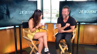 Hunky Werewolf Hunter JR Bourne from Teen Wolf Joins Us In Studio!