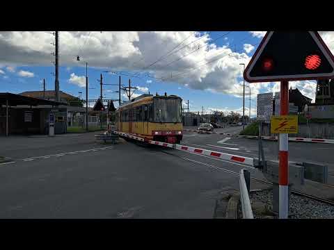 Ausfahrt des R in Chavornay nach Orbe