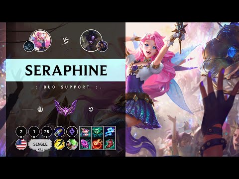 Seraphine Support vs Alistar - NA Master Patch 14.10
