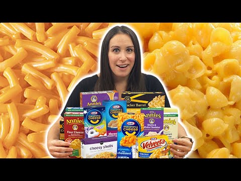We TRY Every Boxed MAC & CHEESE 🧀in our grocery store