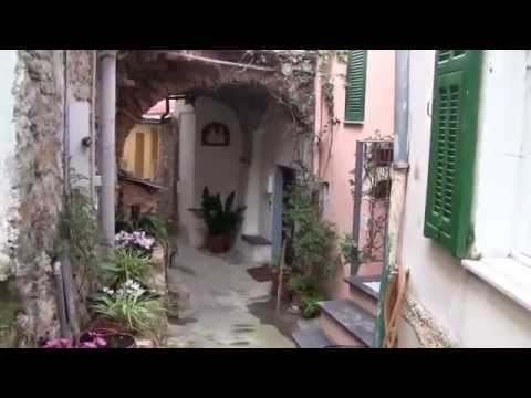 Dolcedo and Valloria Door Paintings - Italy Riviera 2014