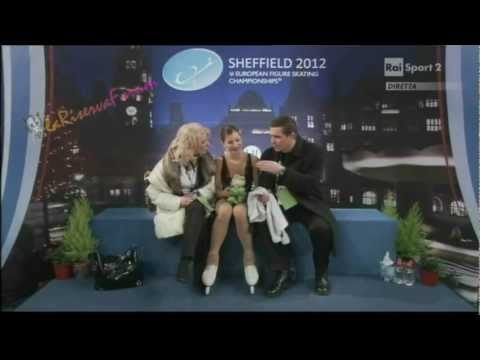 Europei Sheffield LADIES SP -10/28- Monika SIMANCIKOVA - 27/01/2012