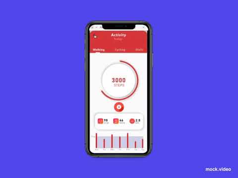 UI Design for Workout tracker app