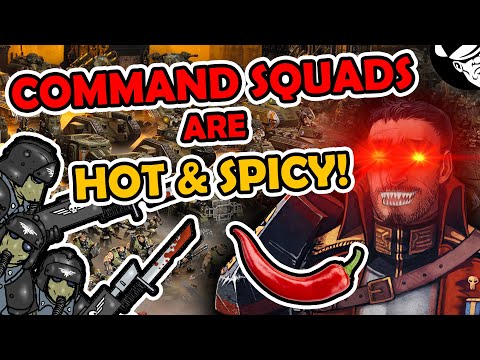 Command Squads are looking SPICY! | 10th Edition | Astra Militarum Tactics
