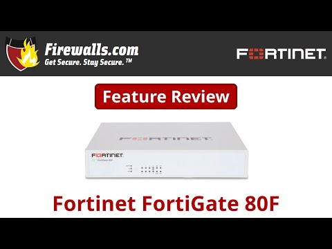 Fortinet 80F Fortigate Firewall