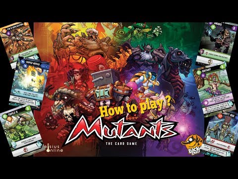 How to play "Mutants, the card game"