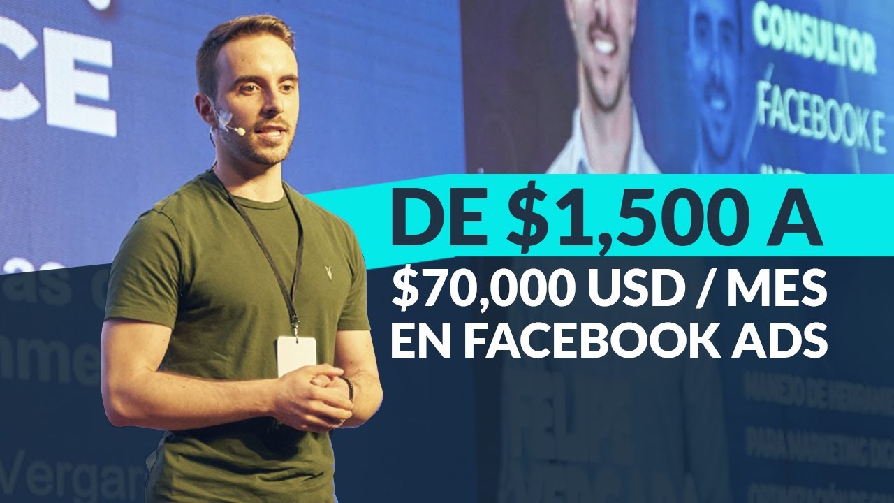 🔥 Evento en vivo - Cómo ESCALAR CAMPAÑAS en Facebook Ads (de $1,500 a $70,000 dólares/mes)