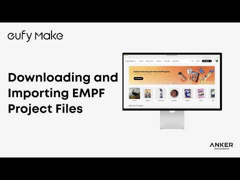 Downloading and Importing EMPF Project Files