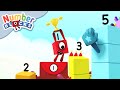 @Numberblocks | Slow and Steady Wins the Race 🏎| Learn to Count