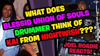 What does Blessid Union of Souls Drummer think of Kai Hahto (Nightwish) Drumcam of Ghost Love Score?