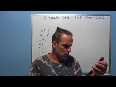 Correção UFSC 2018 Física Questão 26