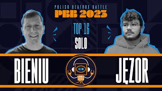 Bieniu vs Jęzor 🎤 Polish Beatbox Battle 2023 🎤 Solo 1/8